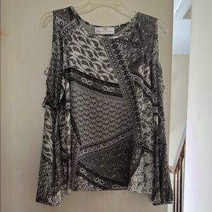 Amanda Uprichard Long Sleeve Blouse